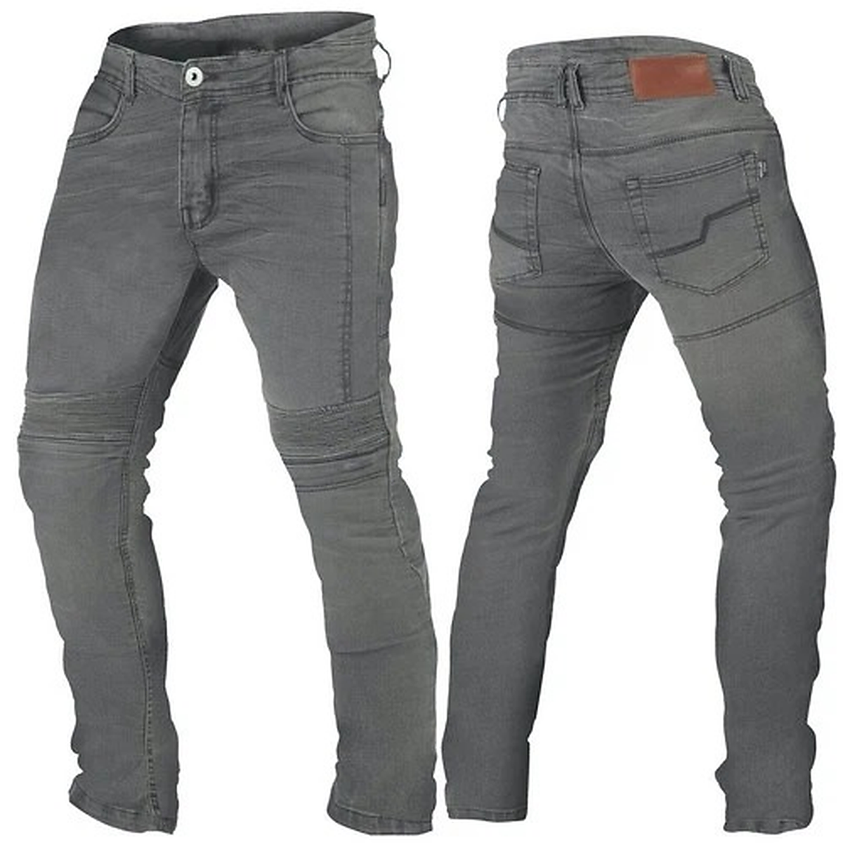 Motorradjeans Herren BOS Micas – Stretchjeans mit Aramid und Knie- und Hüftprotektoren